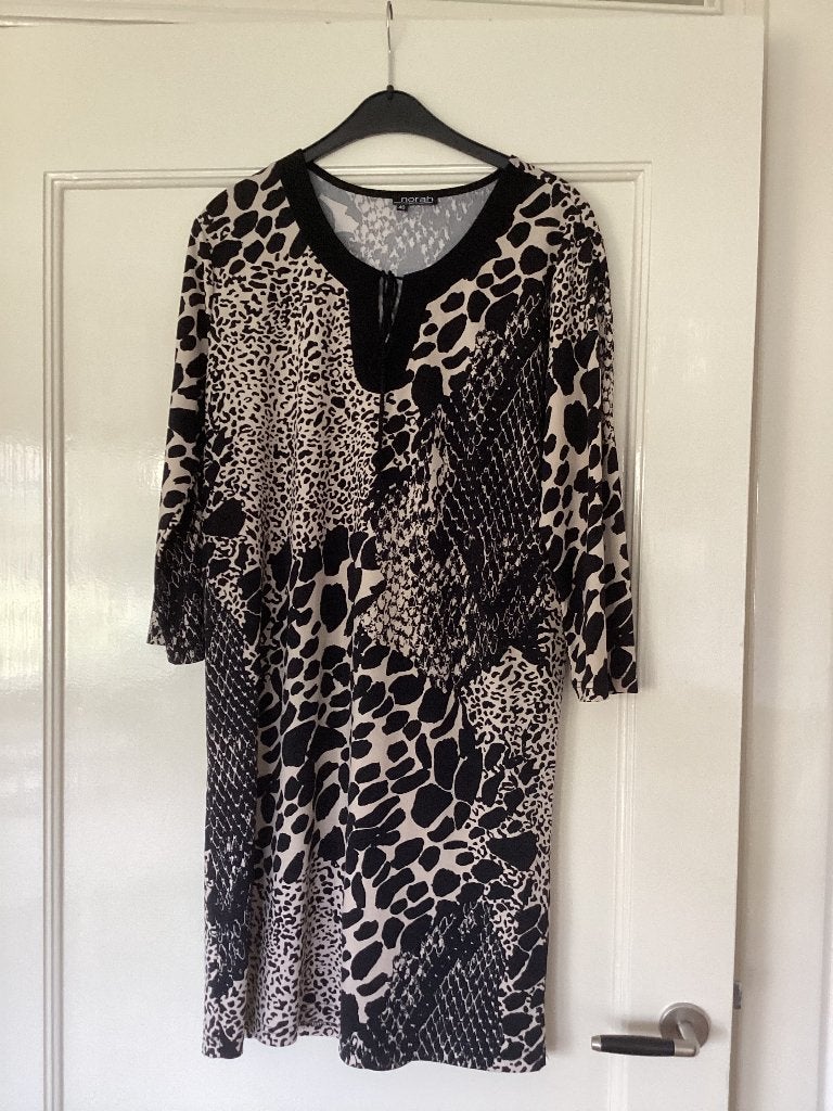 Norah jurk, Kleding | Dames, Maat 38/40 (M), Zwart, Ophalen of Verzenden, Zo goed als nieuw