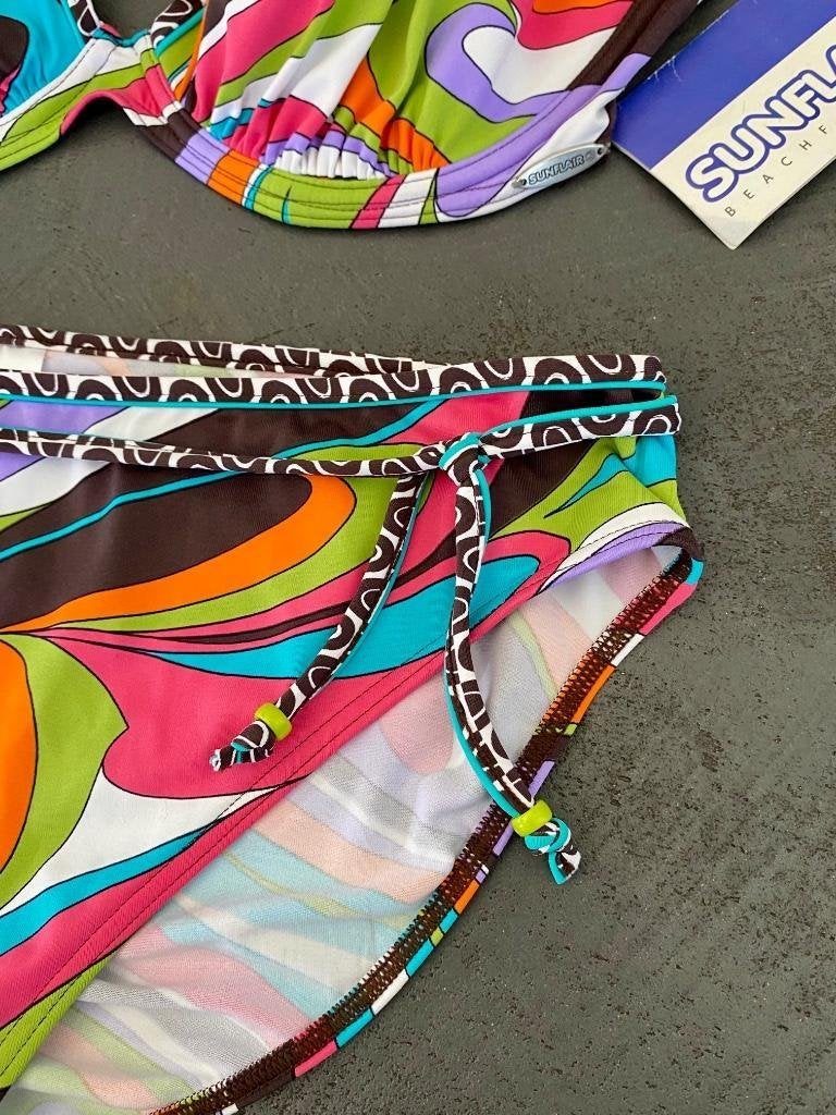i393 Nieuw: Sunflair Beugel-bikini  maat 44 cup B blauw/wit, Kleding | Dames, Blauw, Nieuw, Ophalen of Verzenden, Sunflair