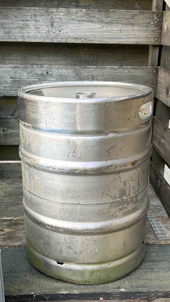 Bier fust, Ophalen, Gebruikt