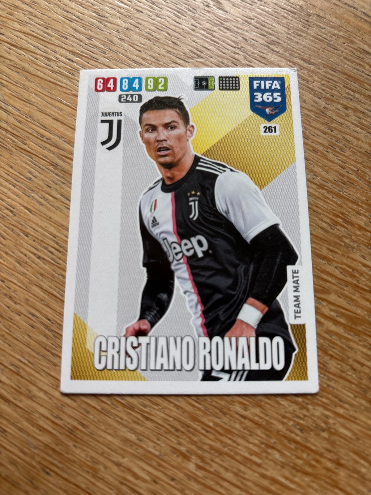Cristiano Ronaldo FIFA 365 Adrenalyn XL kaart Juventus, Ophalen of Verzenden, Zo goed als nieuw, Plaatje