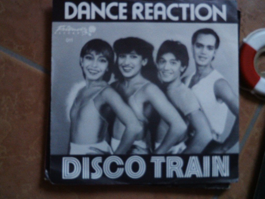 dance reaction - disco train 8jun, 7 inch, Ophalen of Verzenden, Pop, Single