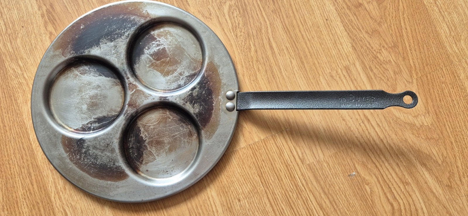 De Bayer pancake pan PFAS vrij!, Pannenkoekenpan, Overige materialen, Gebruikt, De Buyer