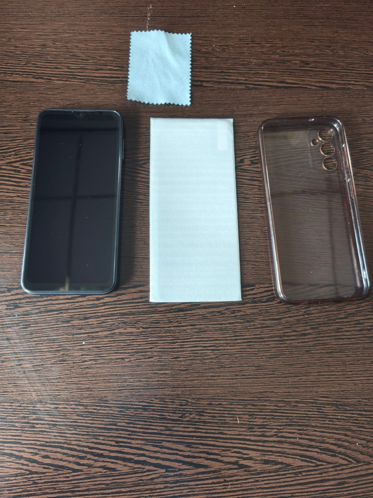 Samsung Galaxy A14 4G met screenprotector en hoesje, Telecommunicatie, Zwart, Touchscreen, Ophalen of Verzenden, Zo goed als nieuw