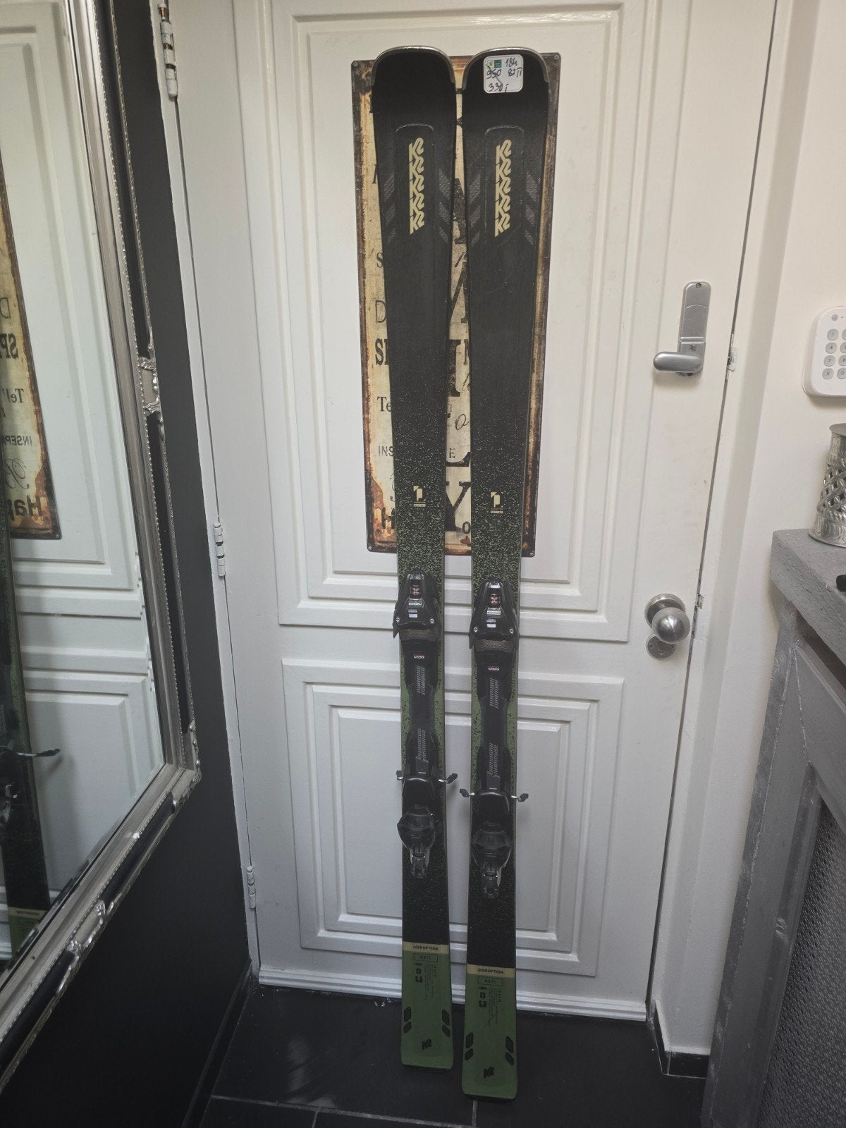 184cm K2 DISRUPTION 82TI NP950€ ALL MOUNTAIN GEVORDERDEN, Overige merken, 180 cm of meer, Ophalen of Verzenden, Zo goed als nieuw