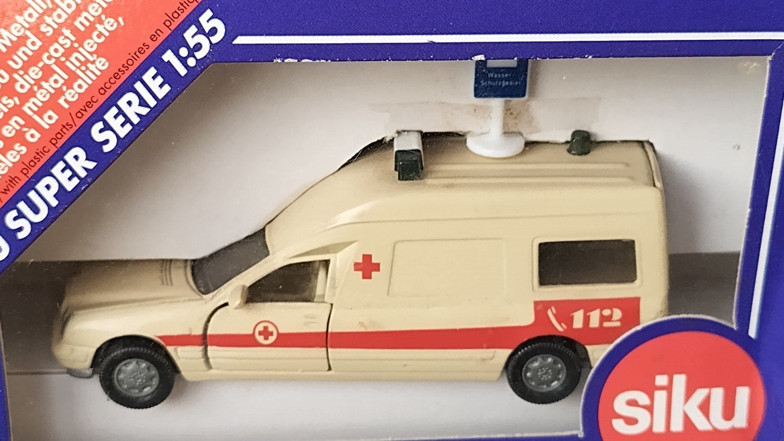 Mercedes Benz Binz Ambulance 1:55 Siku 1931 Pol, Auto, Verzenden, Nieuw, Sieper