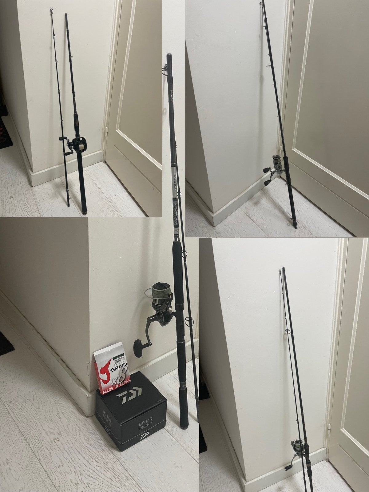 4stuks Kwalitatieve hengels €450,- Westin, Daiwa, fox rage, Ophalen of Verzenden, Zo goed als nieuw, Werphengel