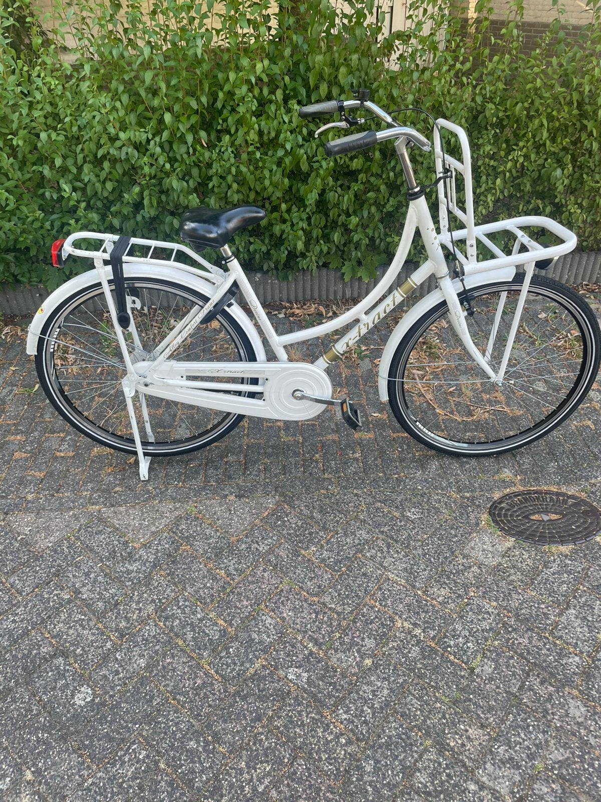 Transportfiets Dedine X-tract €125,-, Fietsen en Brommers, Terugtraprem, Zo goed als nieuw, 50 tot 53 cm, Ophalen