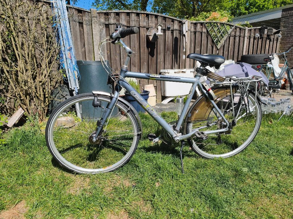 Giant Tourer herenfiets, Fietsen en Brommers, Fietsen | Heren | Herenfietsen, Ophalen, Gebruikt, Versnellingen, Giant