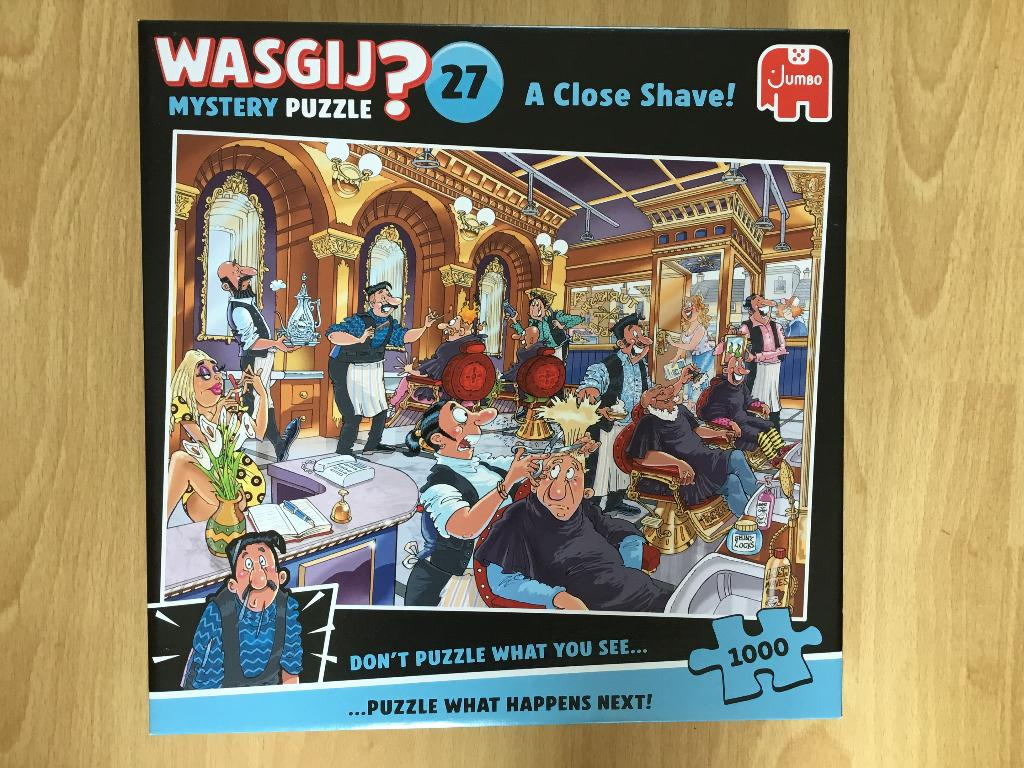 Legpuzzel Wasgij, Ophalen, 500 t/m 1500 stukjes, Zo goed als nieuw, Legpuzzel
