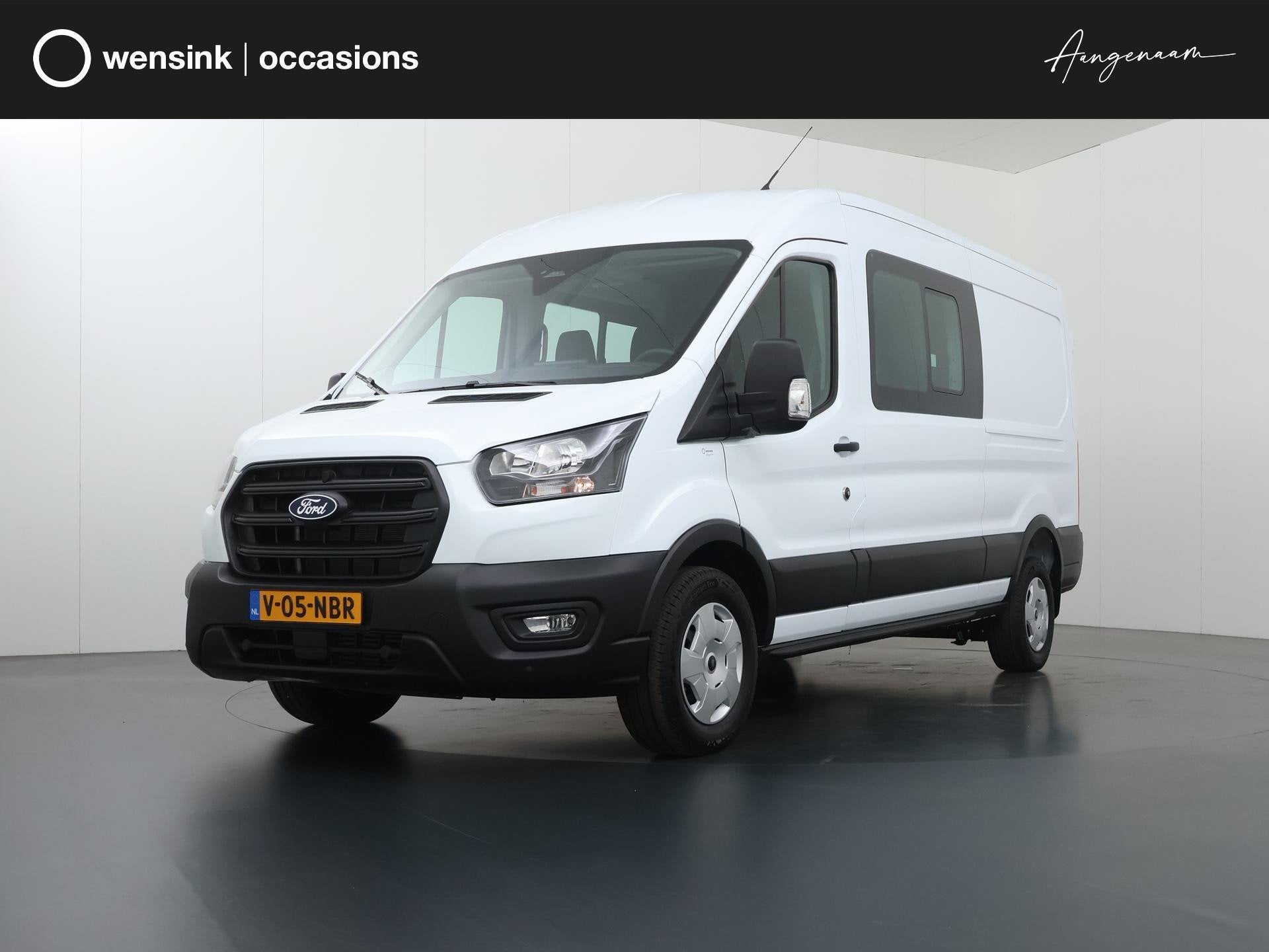 Ford Transit 350 | 2.0 TDCI | L3 H2 | DUBBEL CABINE | TREND, Voorwielaandrijving, Stof, Euro 6, 4 cilinders