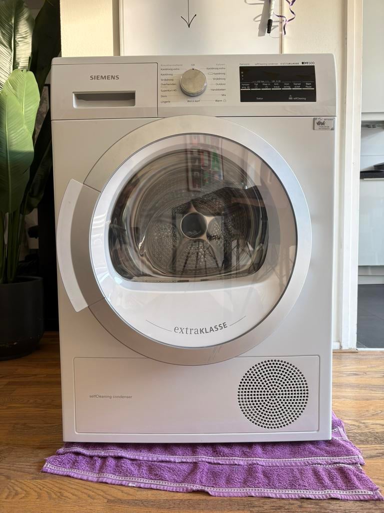 Siemens iQ500 warmtepompdroger, Ophalen, Gebruikt, Minder dan 85 cm, Overige typen