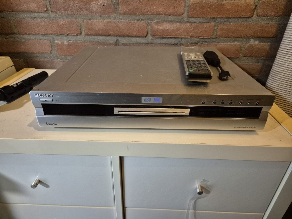 Sony RDR-GX7 DVD Recorder – incl originele afstandsbediening, Ophalen, Gebruikt, Dvd-recorder, Sony