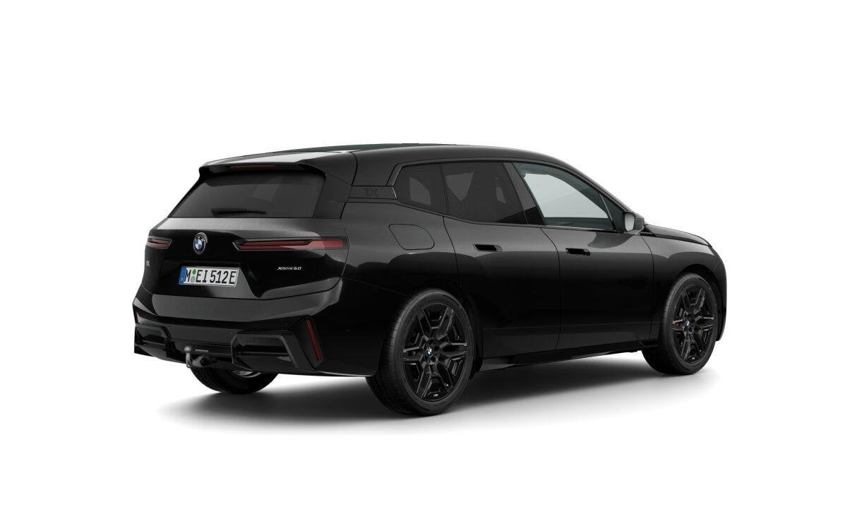 BMW iX xDrive60 | M Sportpakket Pro | Comfort Pack | Innovat, Auto's, BMW, Automaat, Stof, Zwart, 2480 kg