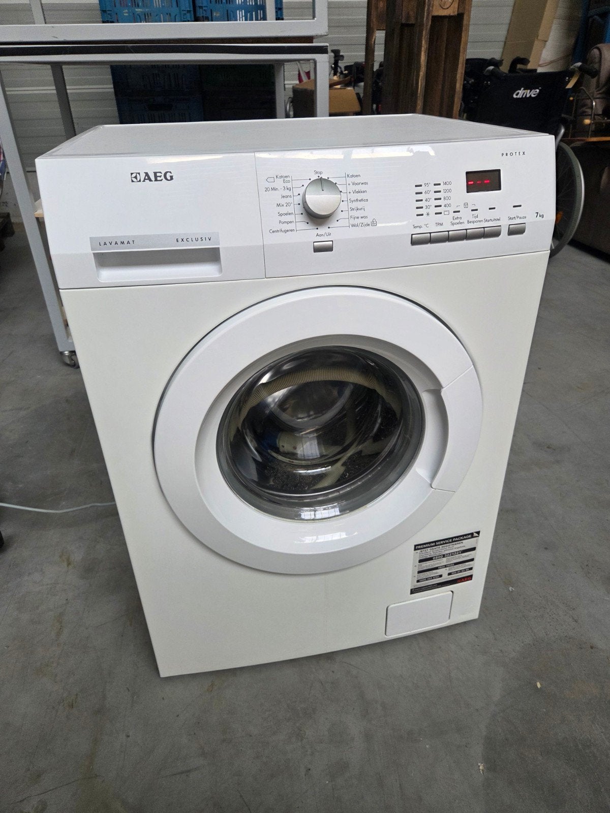 Prima/ nette AEG wasmachine Lavamat Protex 7 kg., Witgoed en Apparatuur, 85 tot 90 cm, AEG, Ophalen, AEG
