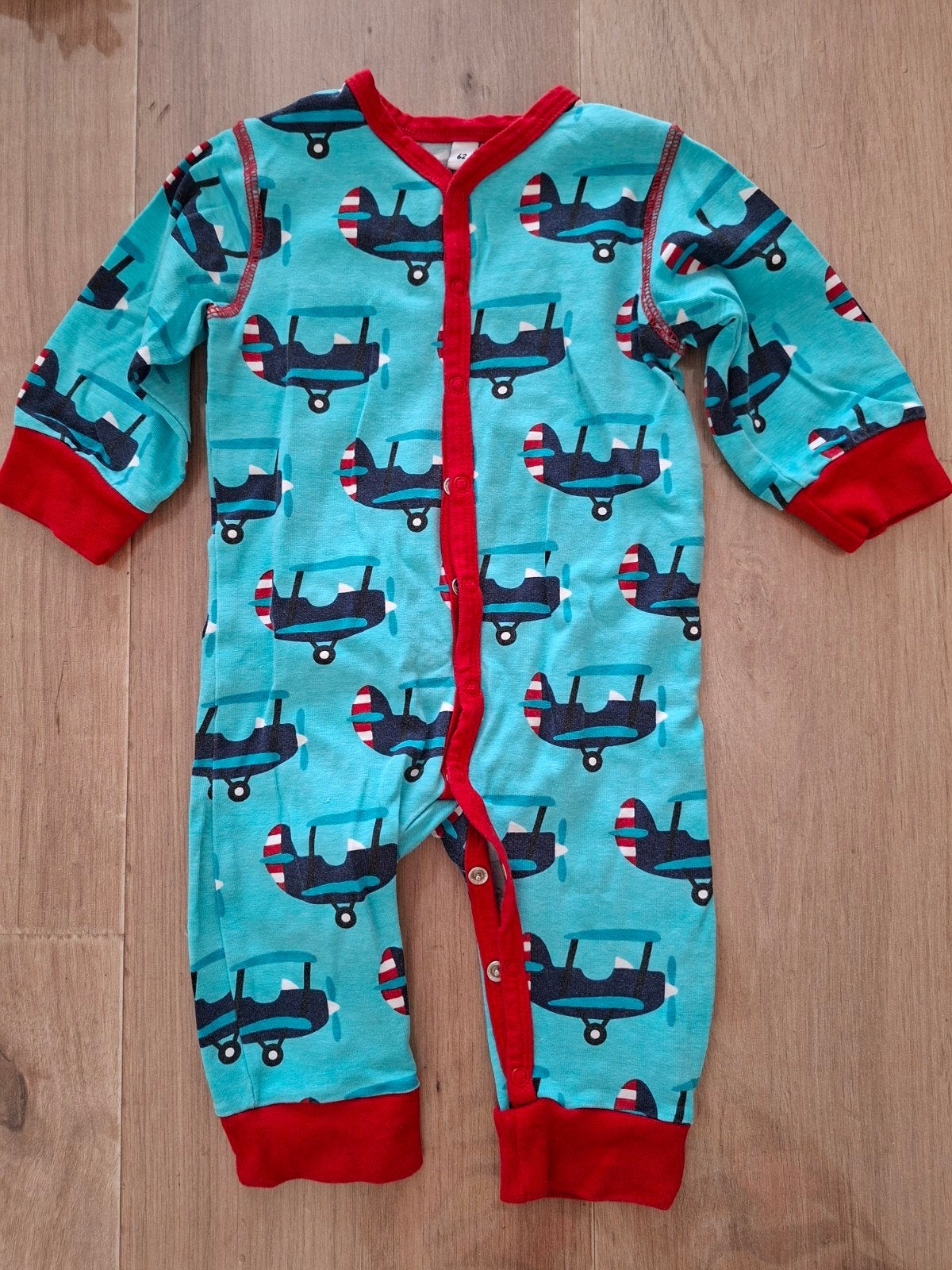 Maxomorra pakje met lange mouwen vliegtuigjes, Kinderen en Baby's, Ophalen of Verzenden, Zo goed als nieuw, Jongetje, Pakje