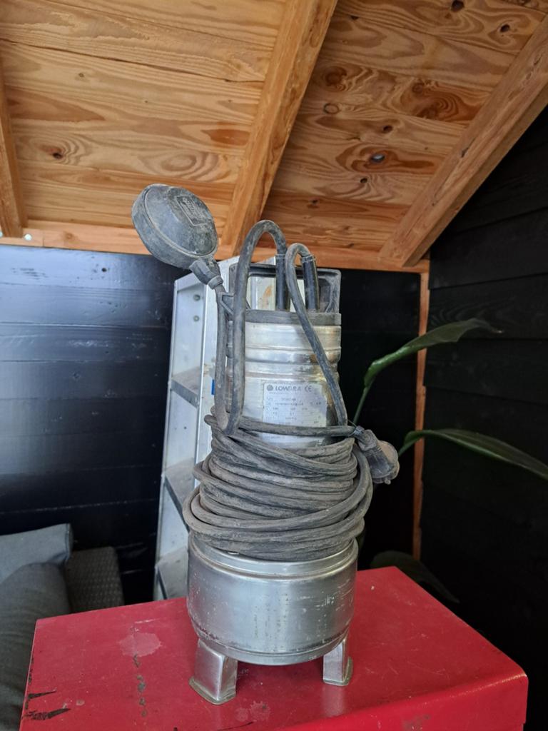 Lowara Dompelpomp DOMO 7A - Gebruikt, Ophalen of Verzenden, Gebruikt, Elektrisch, Dompelpomp