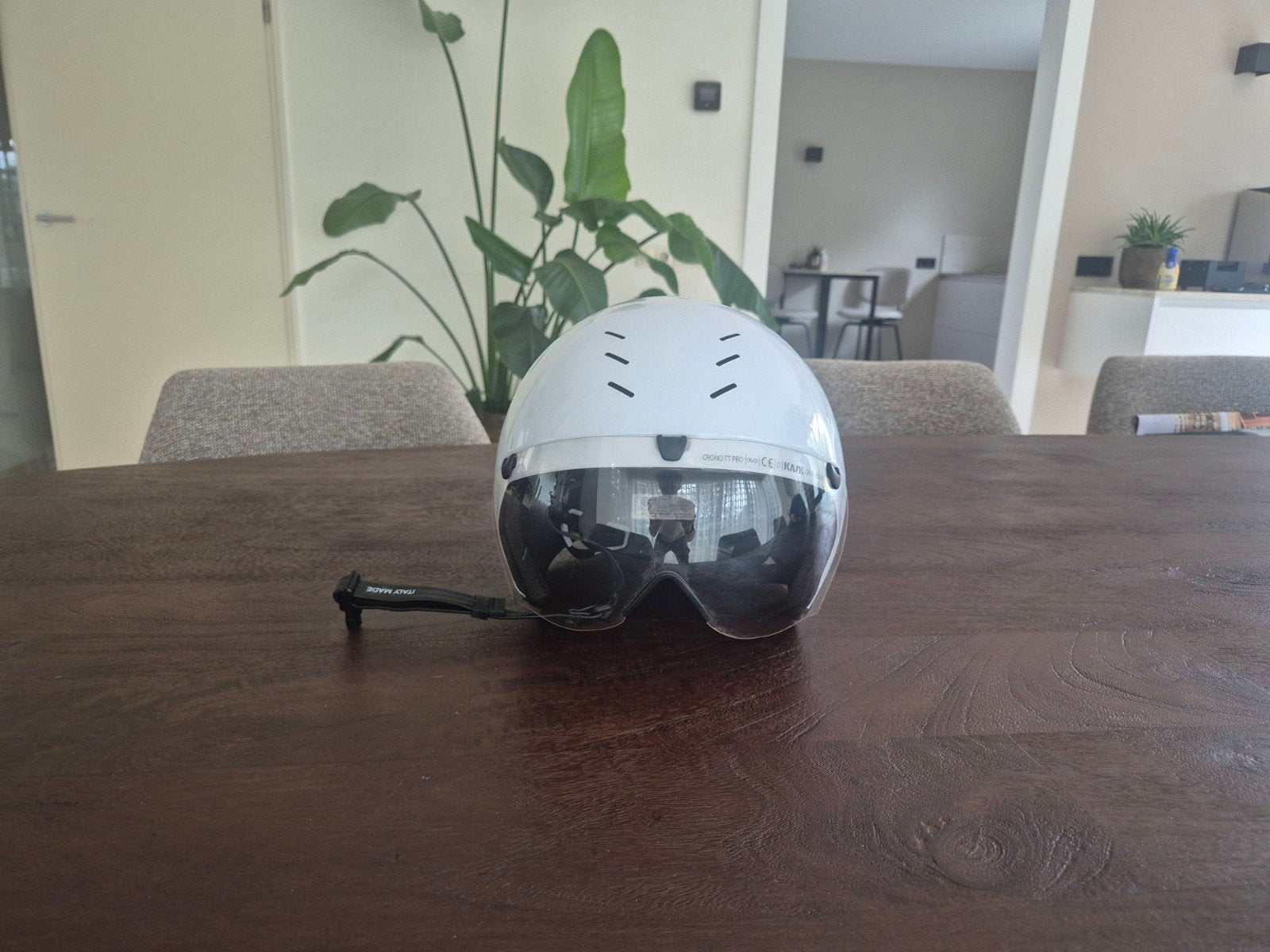 Kask bambino tijdrithelm maat L, Kask, Ophalen of Verzenden, Zo goed als nieuw, L