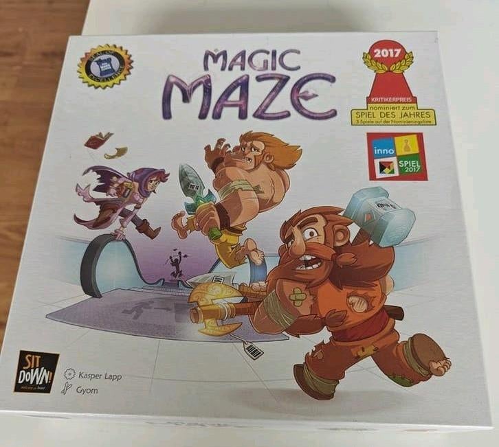 Magic Maze, Vijf spelers of meer, Ophalen, Gebruikt, Sit Down!