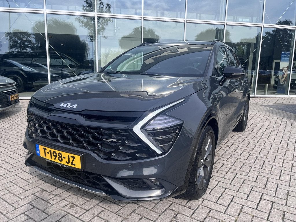 Kia Sportage 1.6 T-GDi Hybrid GT-Line Schuifdak|Lmv|Stoelver, Auto's, Kia, Adaptive Cruise Control, Gebruikt, Euro 6, 4 cilinders