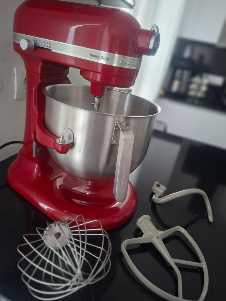 Kitchenaid Heavy Duty, Witgoed en Apparatuur, Keukenmixers, Zo goed als nieuw, 4 liter of meer, 3 snelheden of meer, Ophalen