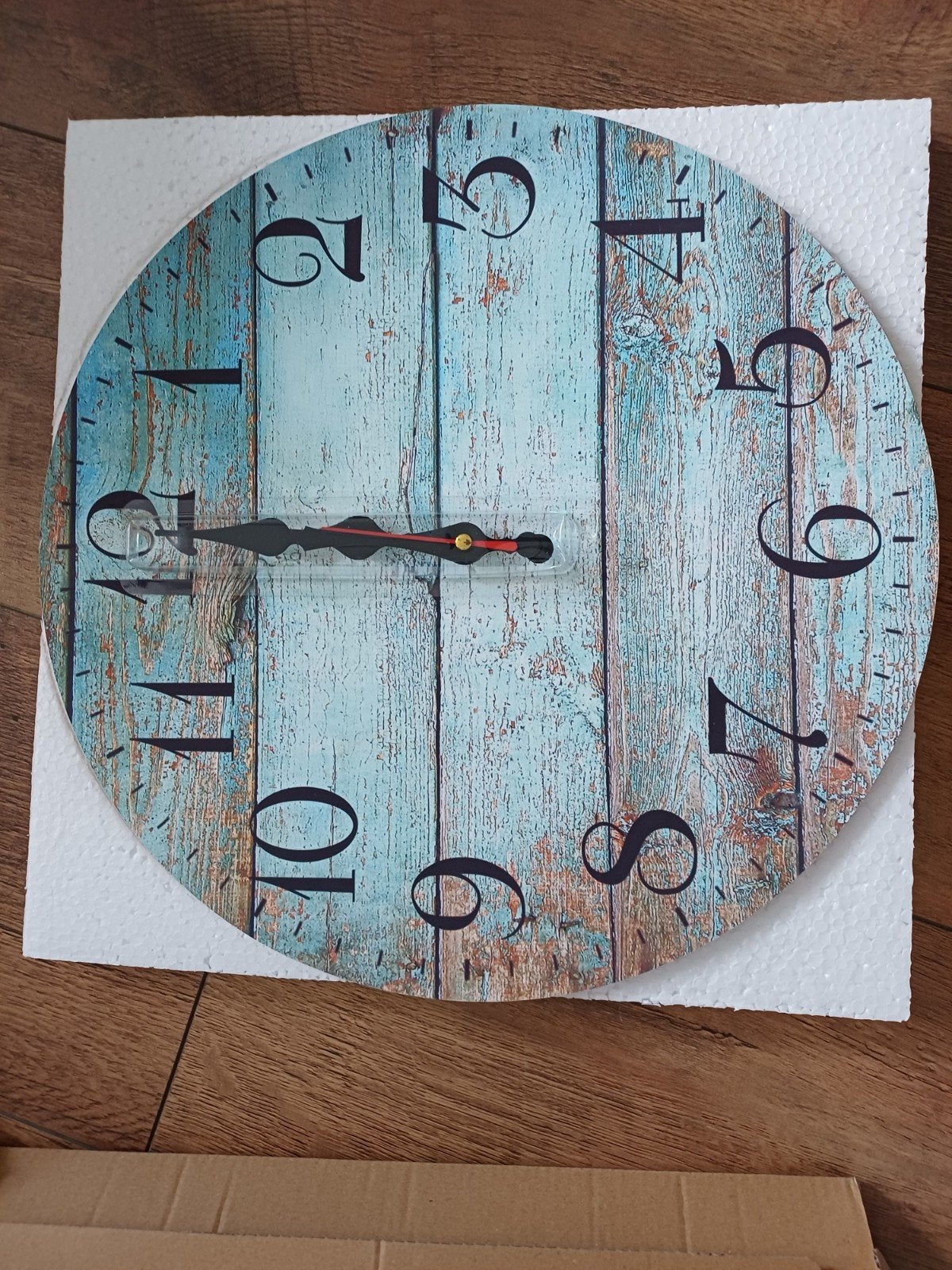 mooie stille nieuwe wandklok, Ophalen of Verzenden, Nieuw, Wandklok