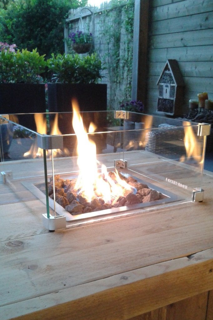 Vuurtafel, Ophalen, Gebruikt