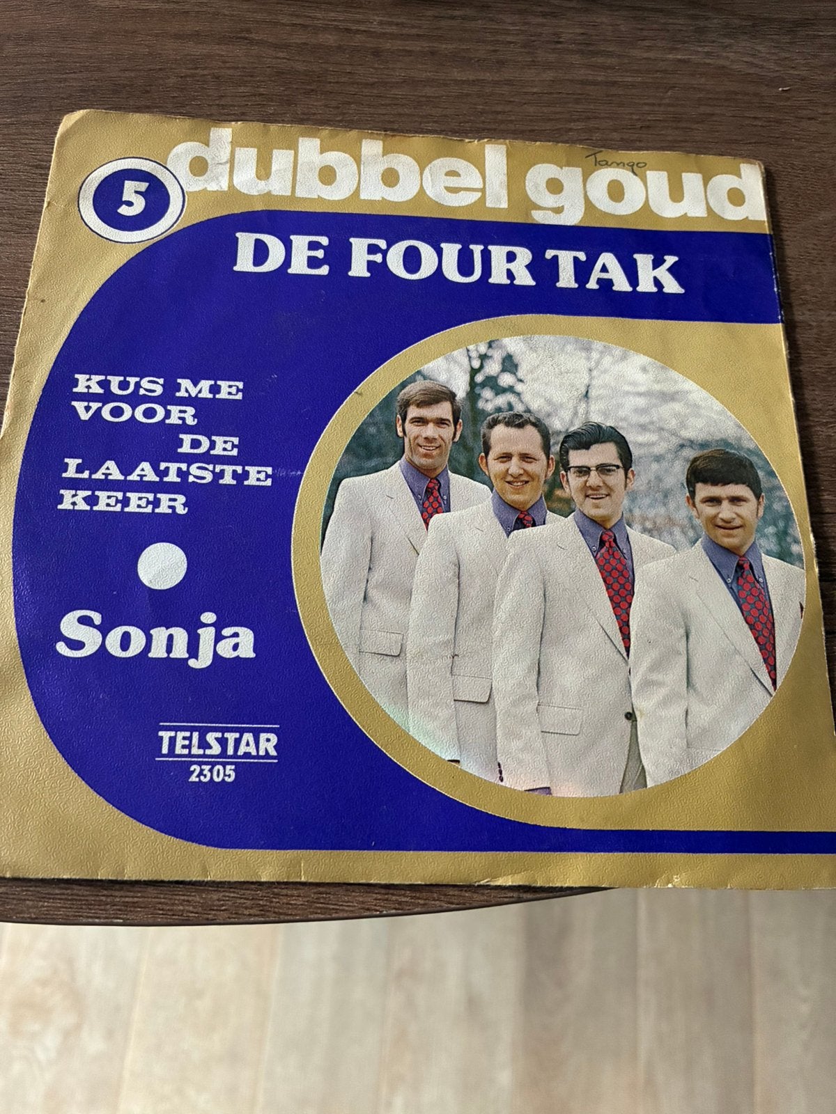 De Four Tak, Verzenden, Gebruikt, 7 inch, Levenslied of Smartlap