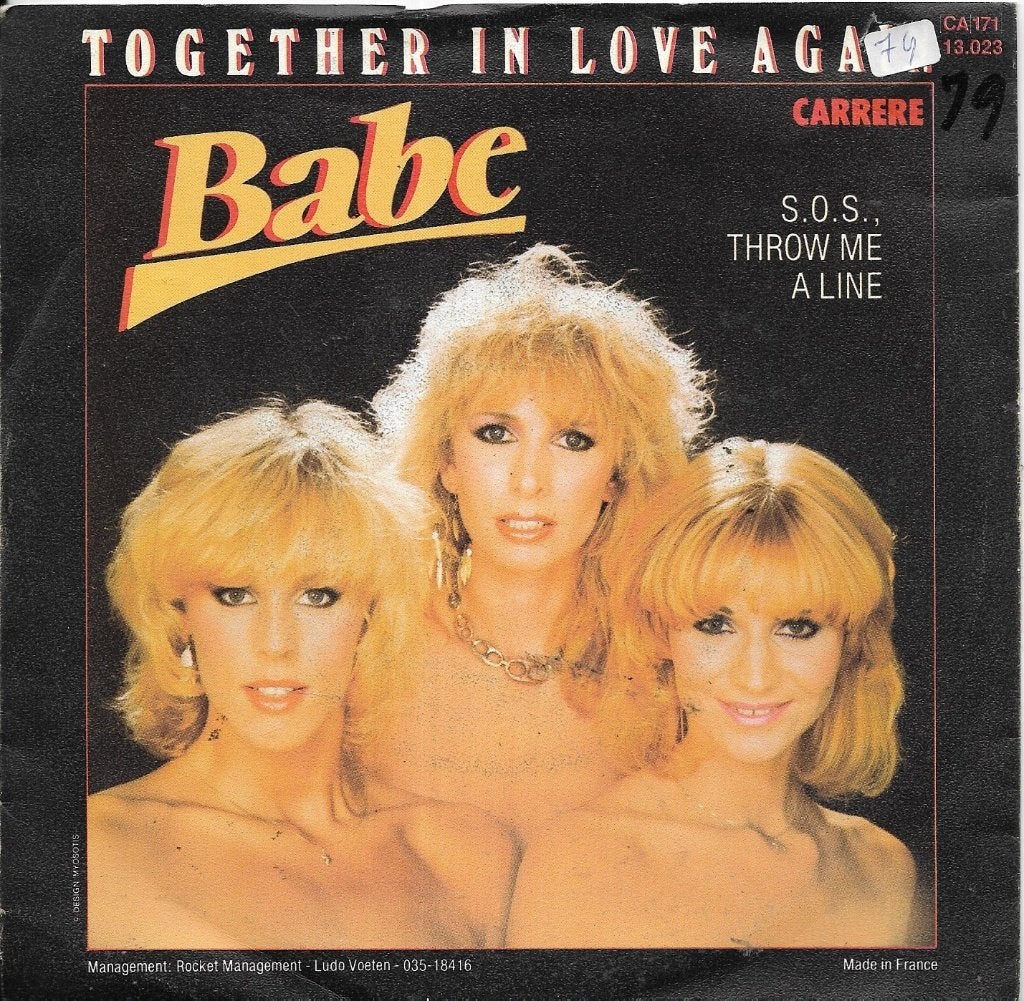 Babe-Together in love again, Gebruikt, 7 inch, Pop, Fotohoes