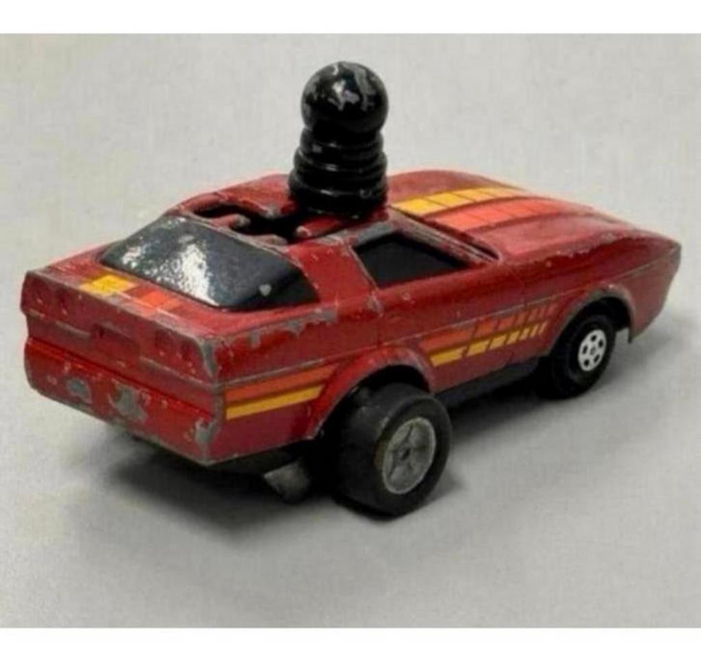 Vintage 1980 Schaper FiveWinders Brown Corvette Pullback car, Gebruikt, Auto, Ophalen of Verzenden, H