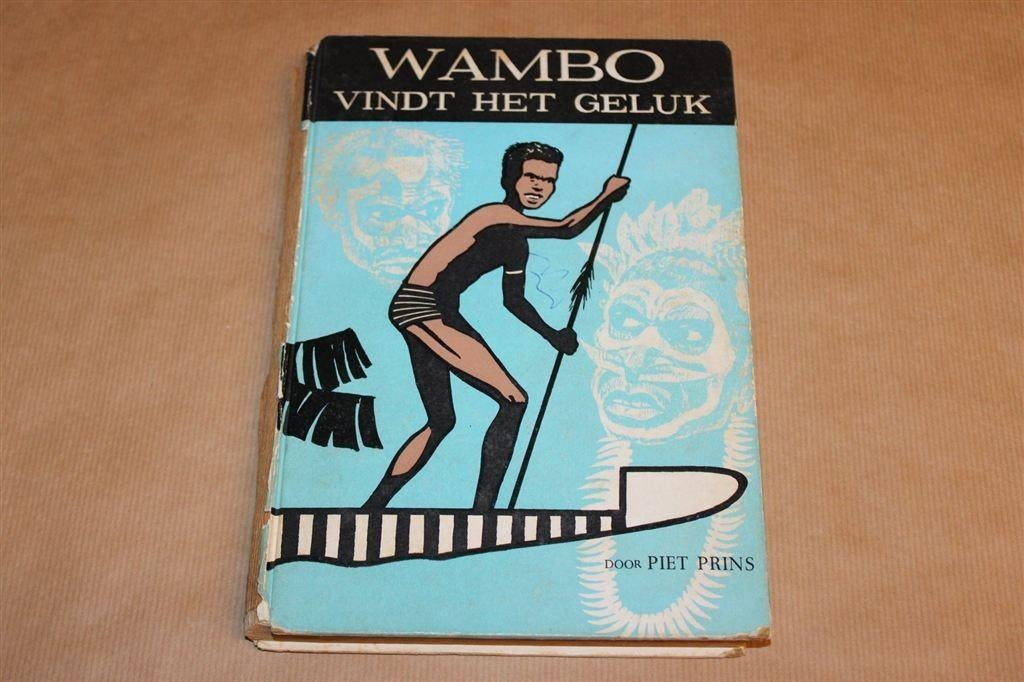 Wambo vindt het geluk — Vintage Jeugdboek [1e Druk 1962], Ophalen of Verzenden, Gelezen