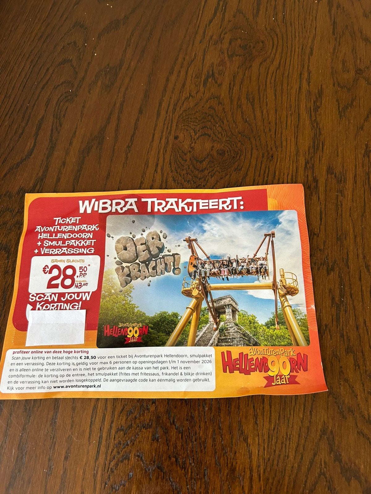 Korting voor 2 pretparken te koop deze kaart nodig, Tickets en Kaartjes, Eén persoon, Kortingskaart