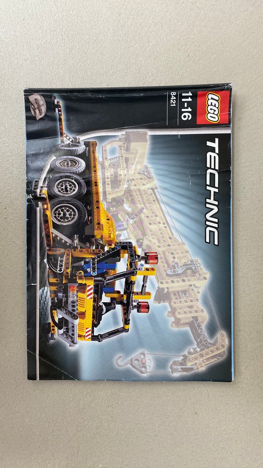 Lego 8421 Technic Kraan, Ophalen of Verzenden, Zo goed als nieuw