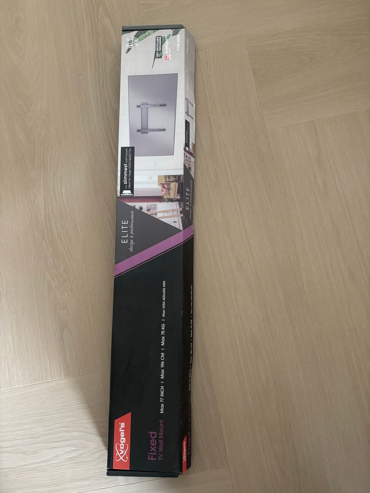 Vogel's ELITE TV Beugel - Max 77 inch / 75 KG, Ophalen of Verzenden, Nieuw