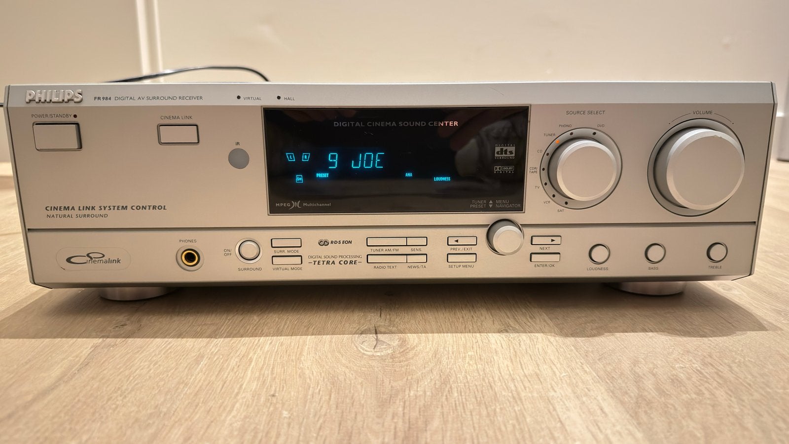Philips FR984 Digital Cinema Sound Center Receiver, Gebruikt, 60 tot 120 watt, Ophalen, Overige merken