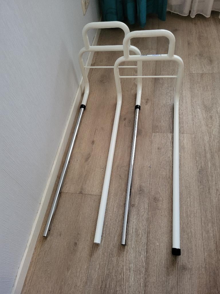 Bedsteunen, Ophalen, Zo goed als nieuw, Eenpersoons, Metaal