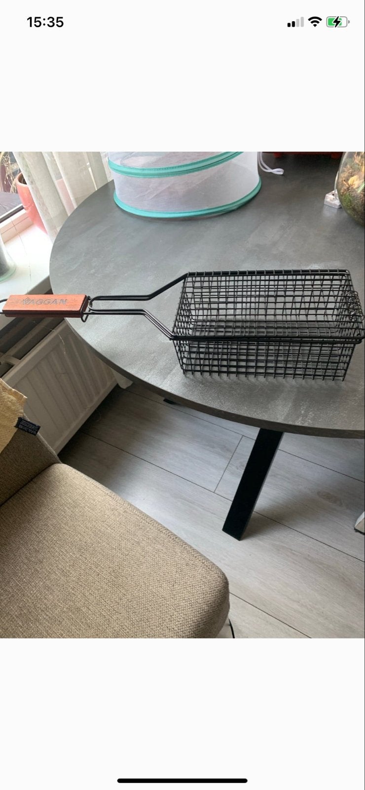 Vaggan BBQ Grillmandje voor Groenten/Vis nieuw, Tuin en Terras, Ophalen of Verzenden, Nieuw