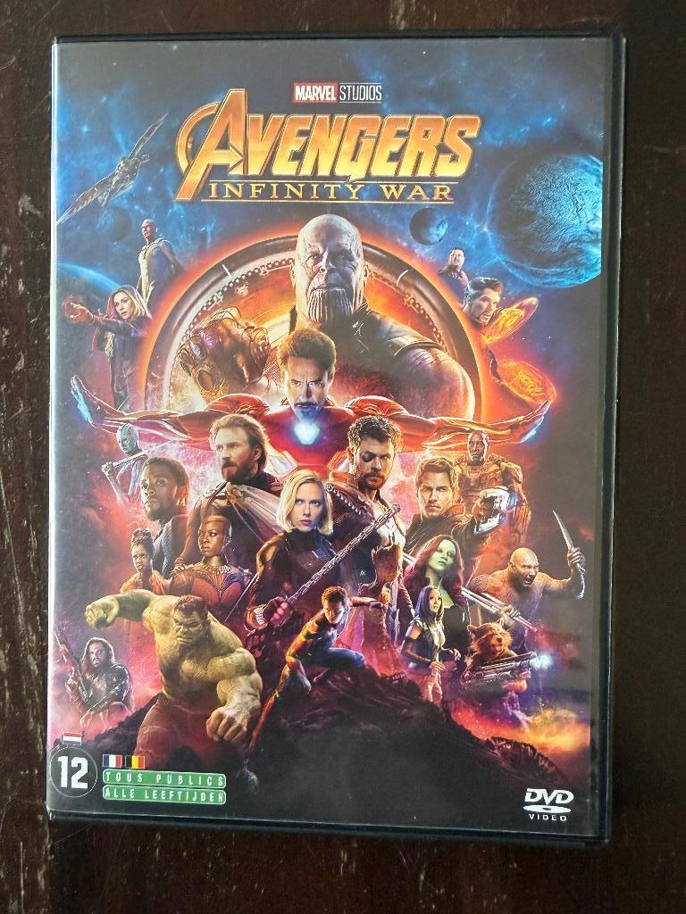 The Avengers Infinity War ( Marvel ) DVD, Vanaf 12 jaar, Ophalen of Verzenden, Zo goed als nieuw, Actie