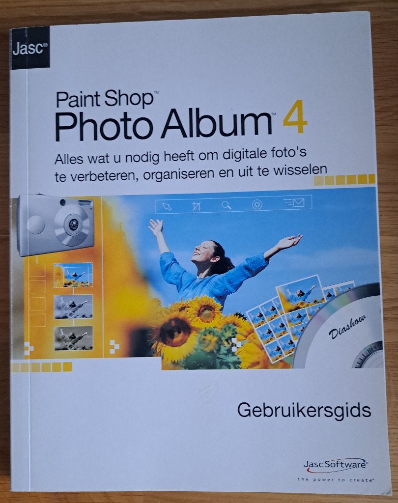 JASC PAINT SHOP PHOTO ALBUM 4      (zo goed als nieuw), Boeken, Ophalen of Verzenden, Zo goed als nieuw