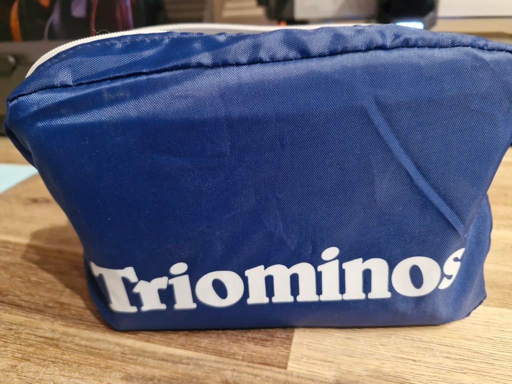 Triominos Reisadvies - Ongebruikt in handig reistasje, Een of twee spelers, Ophalen of Verzenden, Nieuw, Goliath
