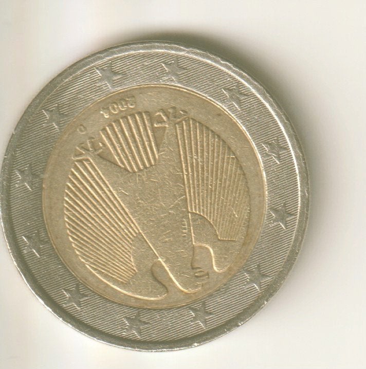 2 euro 2004 d duitsland, Postzegels en Munten, Munten | Europa | Euromunten, Verzenden, Duitsland, 2 euro
