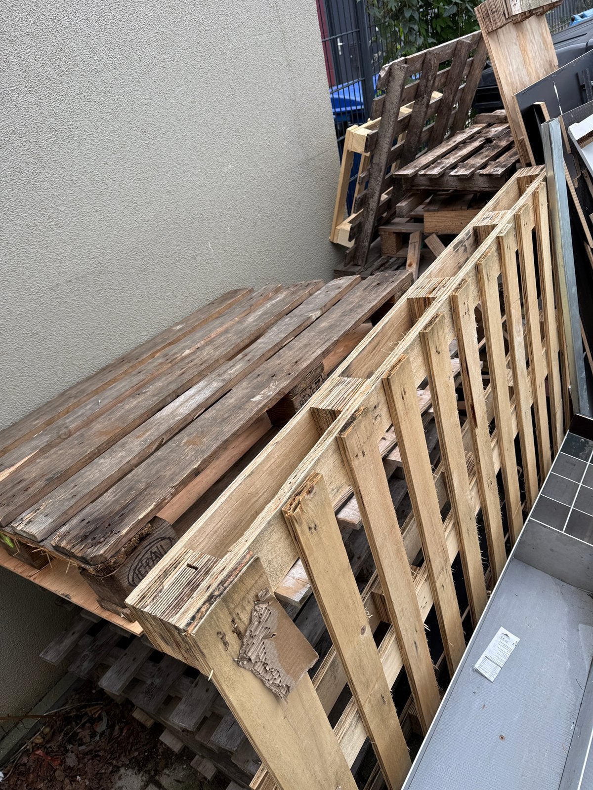 Hout - gratis ophalen, Ophalen, Zo goed als nieuw, 100 tot 250 mm, Rvs