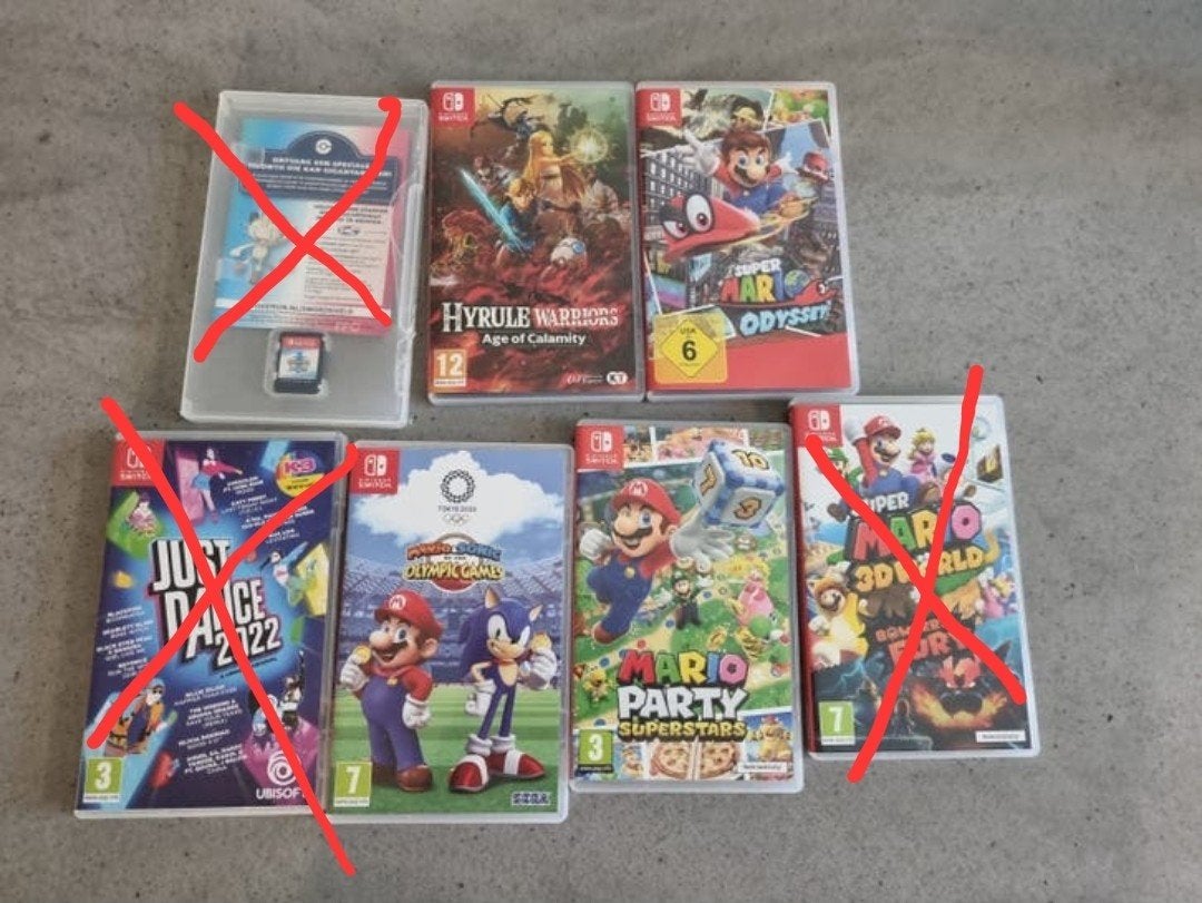 Nintendo switch games, Cd's en Dvd's, VHS | Kinderen en Jeugd, Alle leeftijden, Ophalen of Verzenden, Zo goed als nieuw