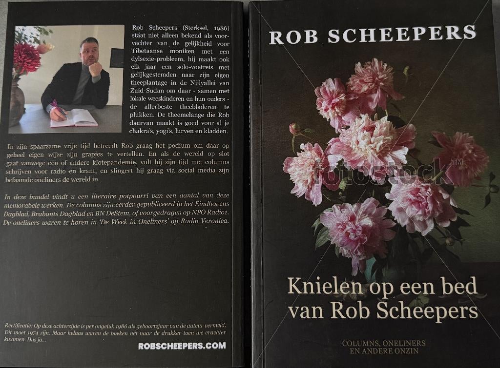 Rob Scheepers Knielen op een bed van Rob Scheeper Met, Ophalen of Verzenden, Zo goed als nieuw, Verhalen