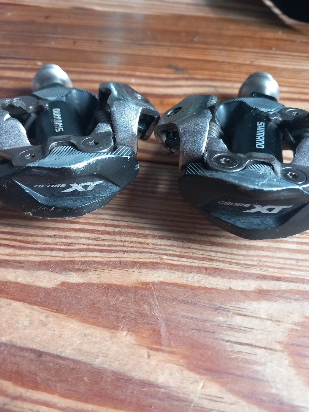 Shimano XT pedalen SPD in Nette Staat., Zo goed als nieuw, Aluminium, Shimano XT pedalen SPD., Racefiets