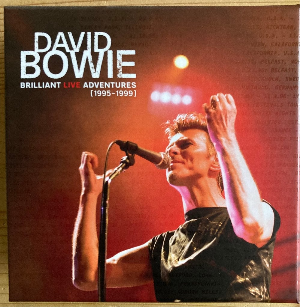 David Bowie- Brilliant Live adventures 7CD Box, Boxset, Overige formaten, Ophalen of Verzenden, Zo goed als nieuw