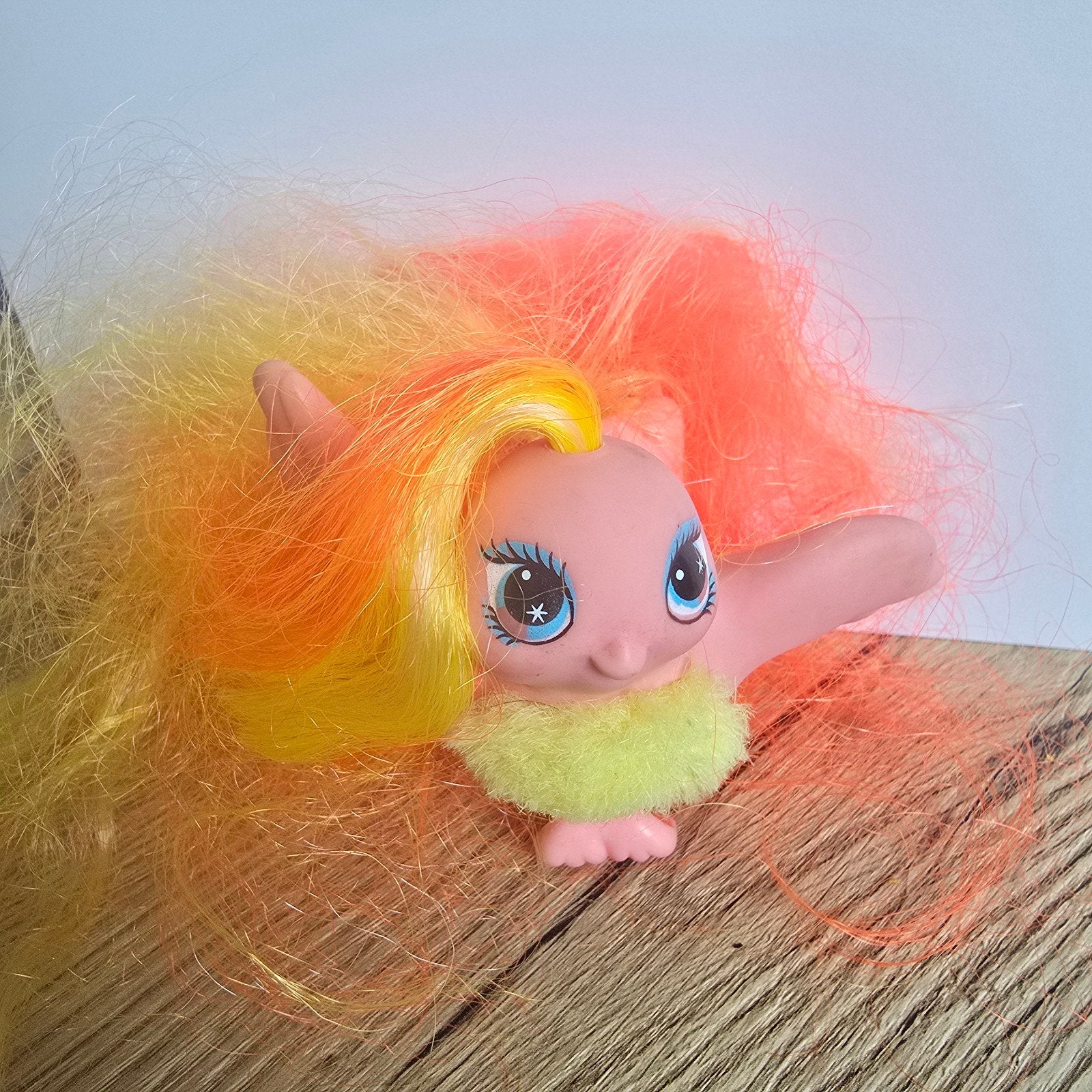 Vintage Hasbro Glo Friends Glo Worms Vliegende Vogels, Ophalen of Verzenden