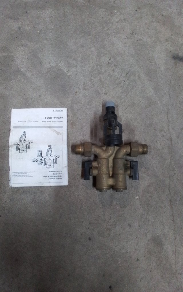 INLAATCOMBINATIE HONEYWELL SG160S-1AB, Doe-het-zelf en Verbouw, Niet ingevuld, Minder dan 30 cm, Overige typen, Niet ingevuld