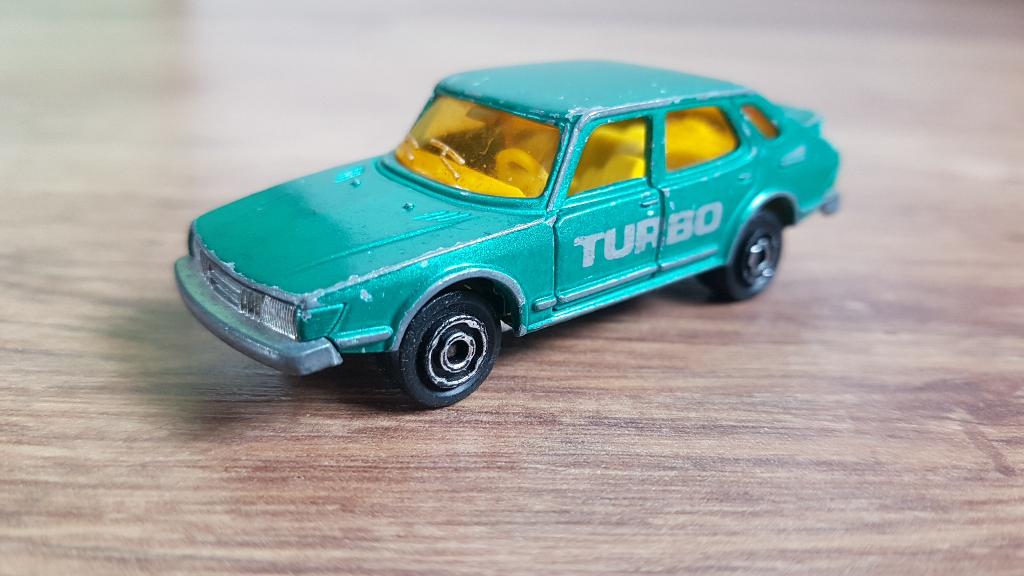 Saab 900 Turbo Majorette No. 284 Modelauto 1:62, Hobby en Vrije tijd, Modelauto's | Overige schalen, Ophalen of Verzenden, Gebruikt