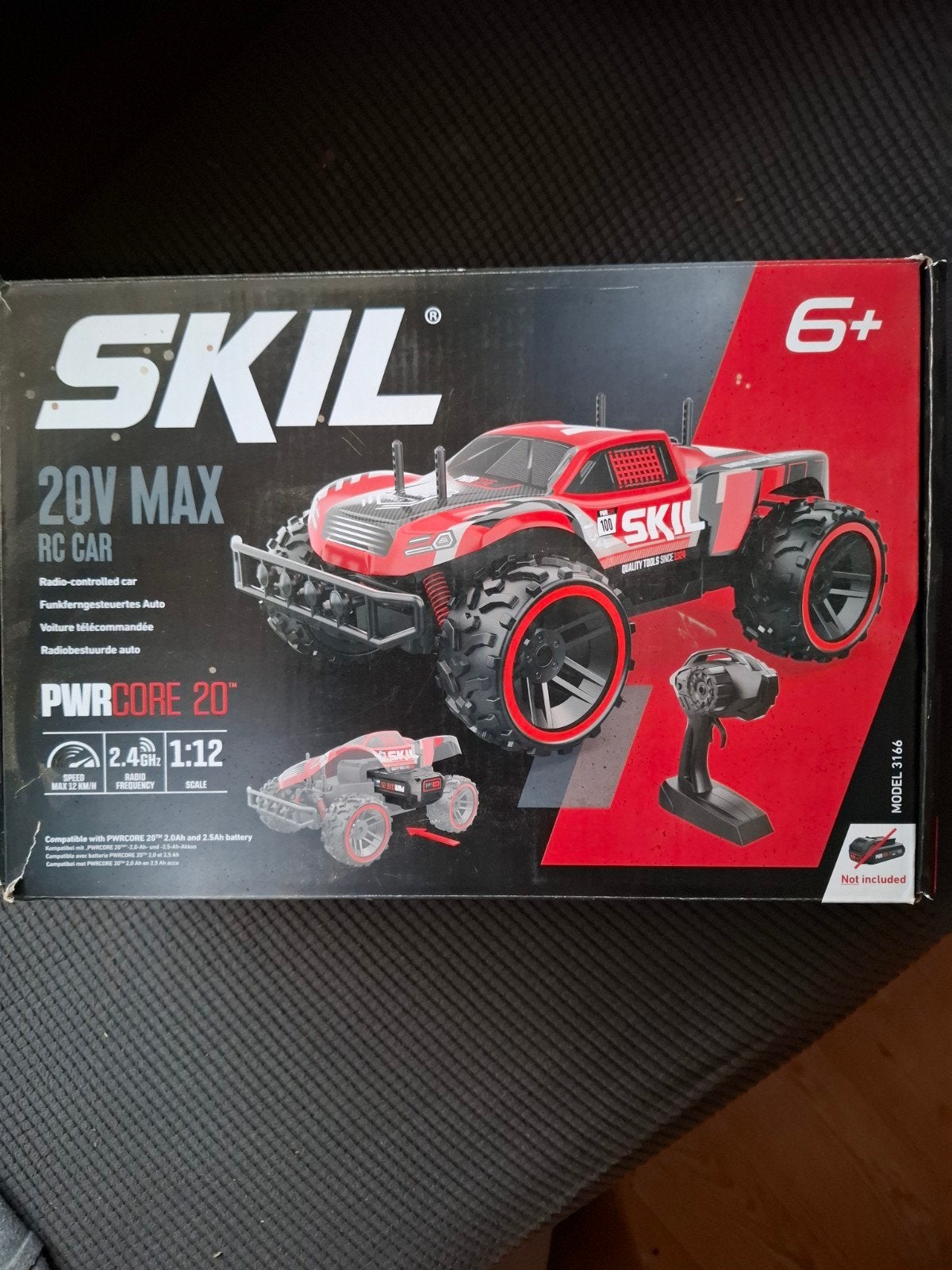 SKIL 20V MAX RC Car - Zonder accu en lader, Ophalen of Verzenden, Zo goed als nieuw, Elektro, Auto offroad