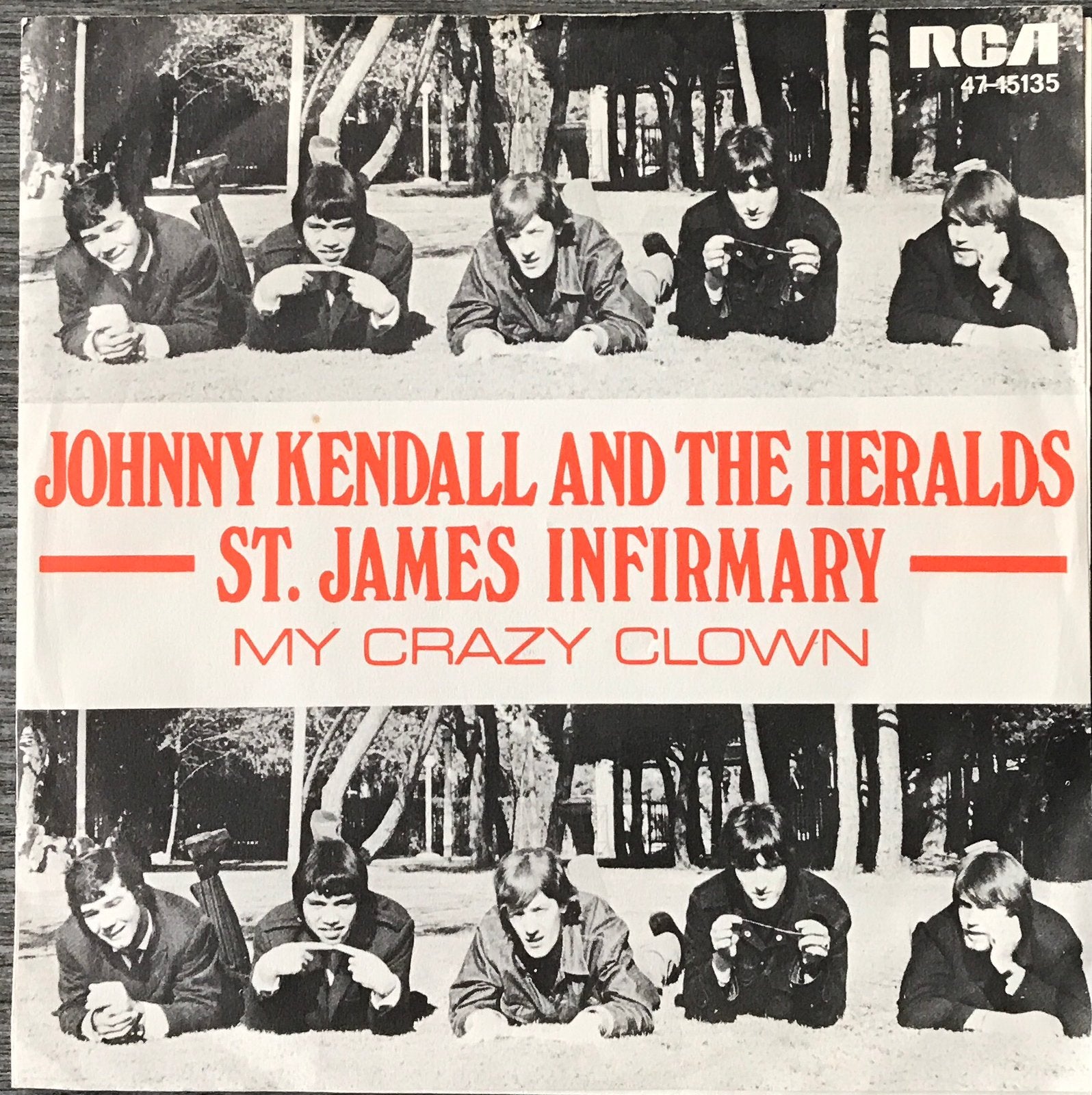 JOHNNY KENDALL & Heralds - St.James Infirmary (NL-Tip ‘69), Verzenden, Zo goed als nieuw, 7 inch